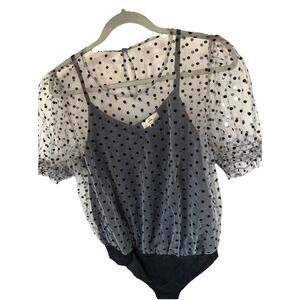 Enter Bodysuit Medium , NWOT